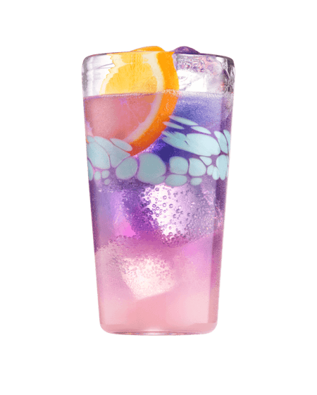 BLUE & TONIC WITH ORANGE